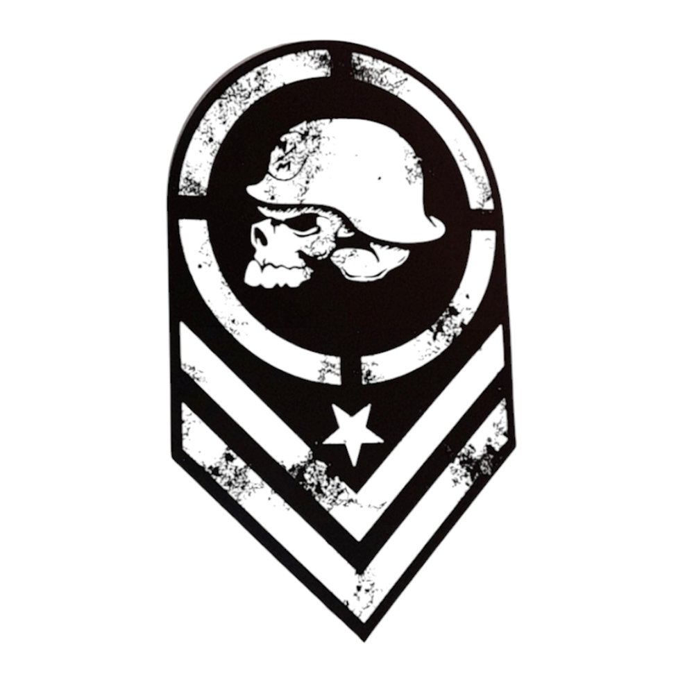 💚 New 6" MM BATALLION Skull Bumper Sticker Vinyl Decal